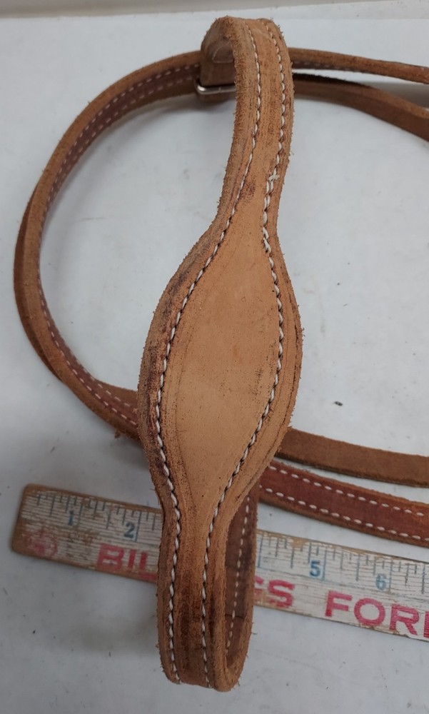 Double Leather Stitched Headstall - 1021252