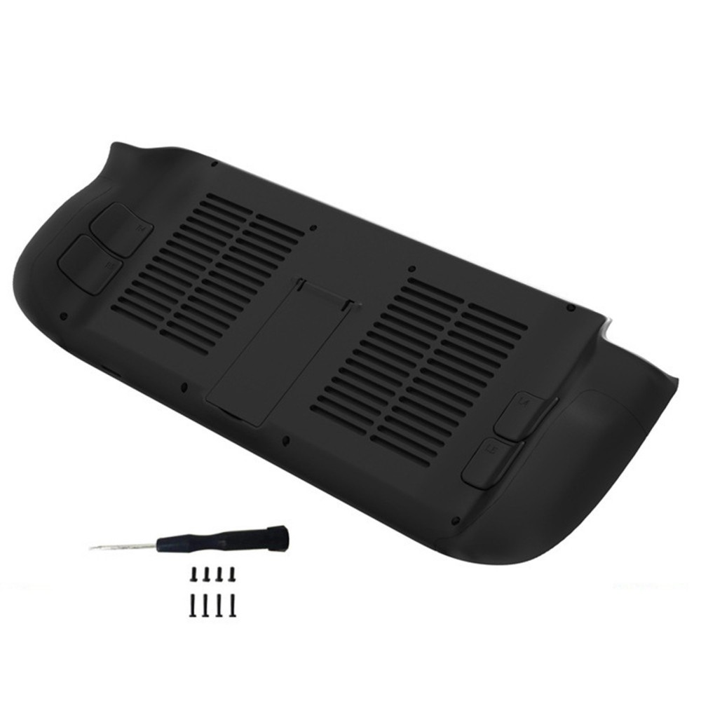 Game Console Cooling Backshell Protective Case with Bracket For Steam Deck D