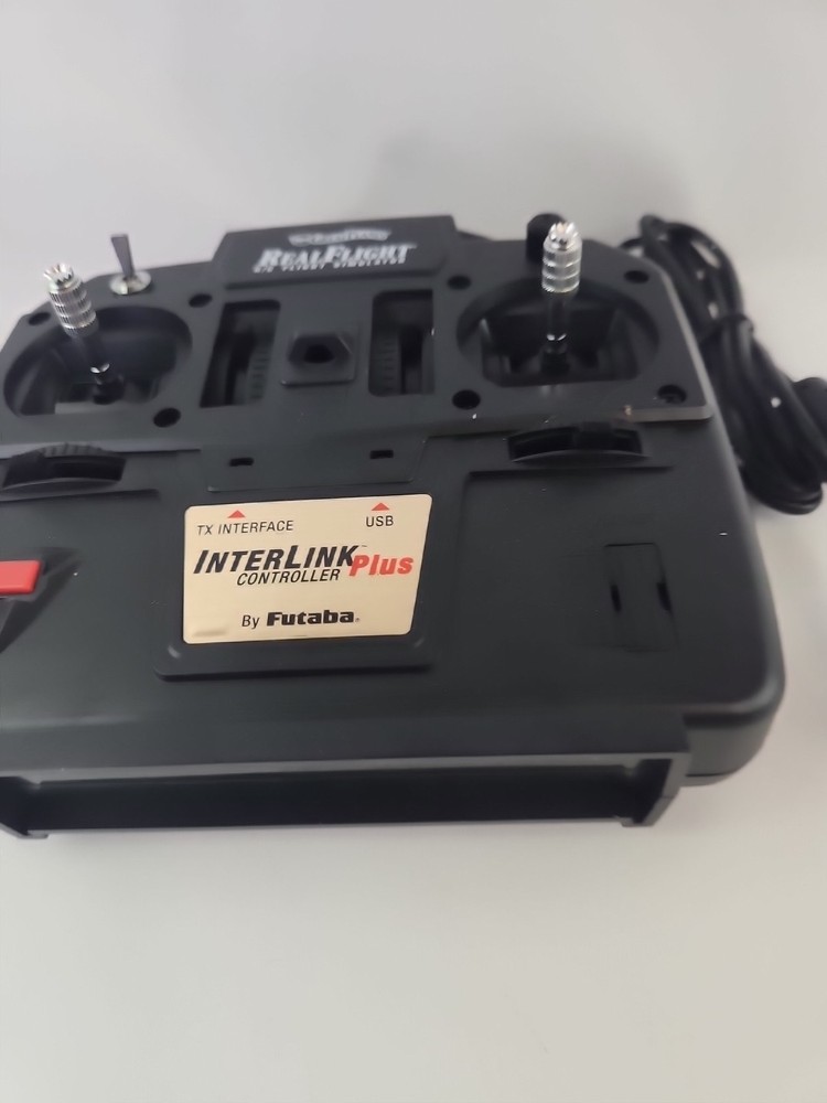 RealFlight R/C flight simulator G3 Interlink controller Plus by Futaba 3D +
