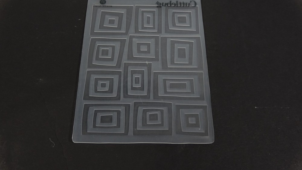 Cuttlebug Provo Craft Embossing Folder Traffic Jam