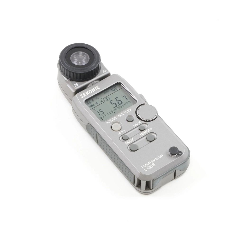 SEKONIC L-358 FLASH MASTER LIGHT METER #5675