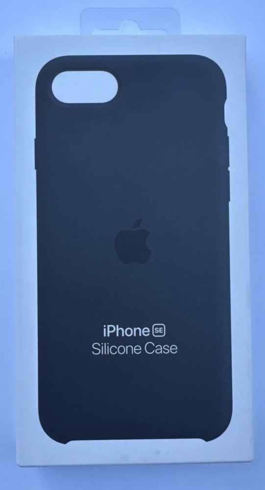 Apple Silicone Case for Apple iPhone SE (3rd Generation) - Midnight MN6E3ZM/A