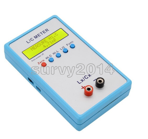 High Precision L/C Inductance Inductor Capacitance Multimeter Meter LC200A Tool
