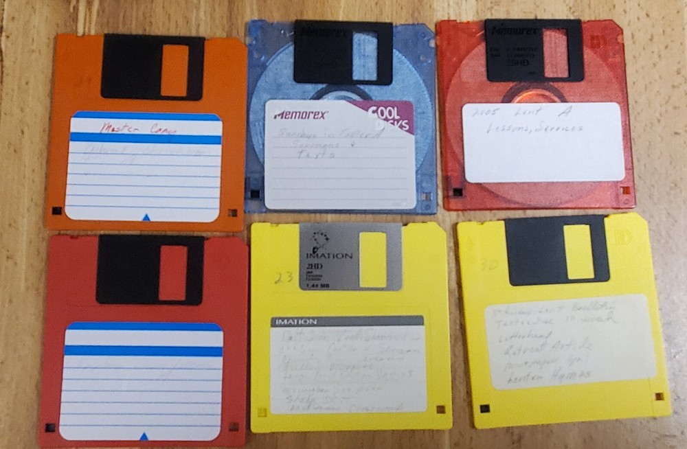 ALS Computermate Floppy Disk Organizer Holder Case Holds 50 Has 34