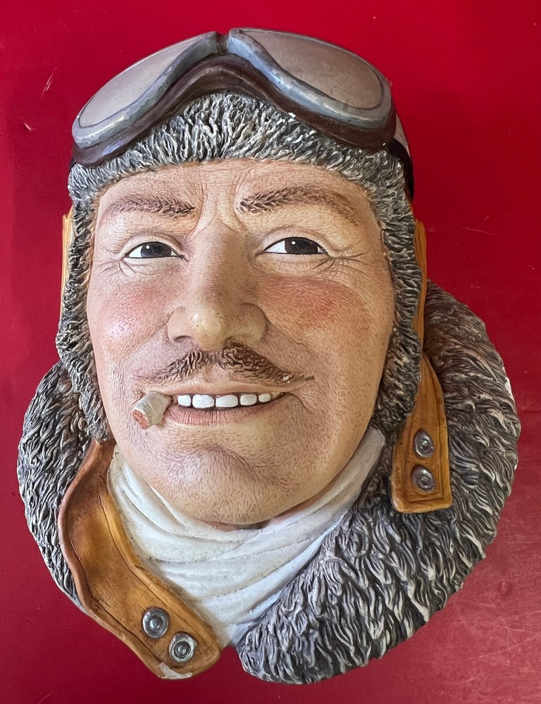 ROYAL FLYING CORPS 1917 PILOT BUST