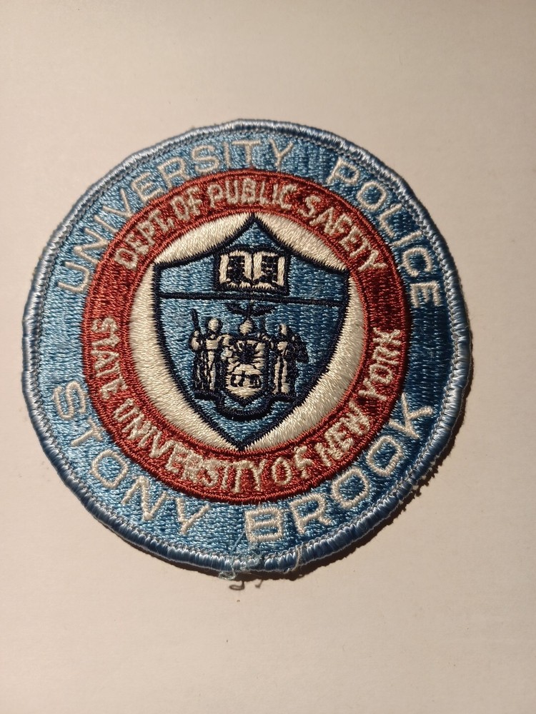 Police Security University Shoulder Patch