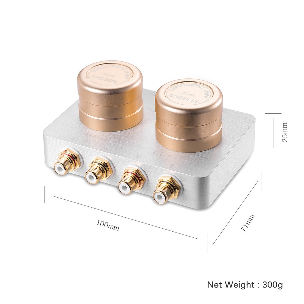 Mini Step Up Transformer Passive Preamp for Phone PC/CD Player/MC Turntable Amp
