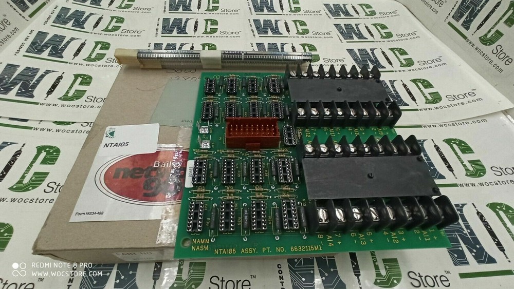 NTAI05 BAILEY ANALOG INPUT TERMINATION UNIT