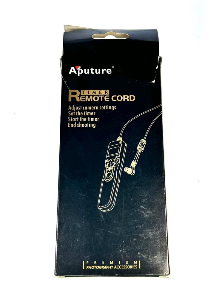 Aputure AP-TR3C Timer Remote Control Shutter Release Controller for Canon EOS