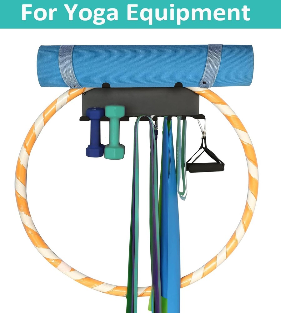 Storage Rack,Double Layer Multi-Purpose Exercise Bands Rack,Resistance