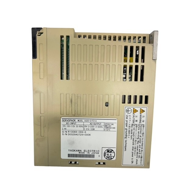 YASKAWA SERVOPAK SGDS-01F01A POWER SUPPLY