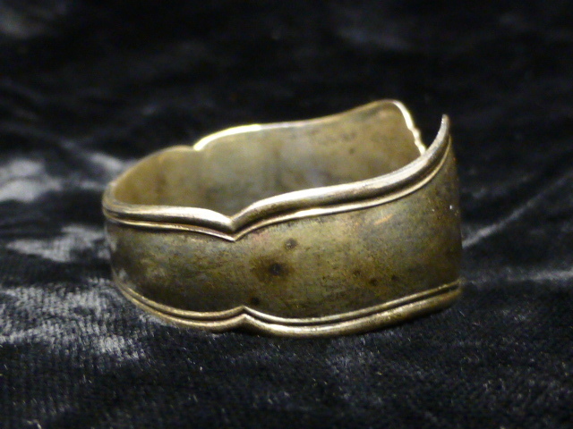 Norwegian 830 Fine Silver Napkin Ring