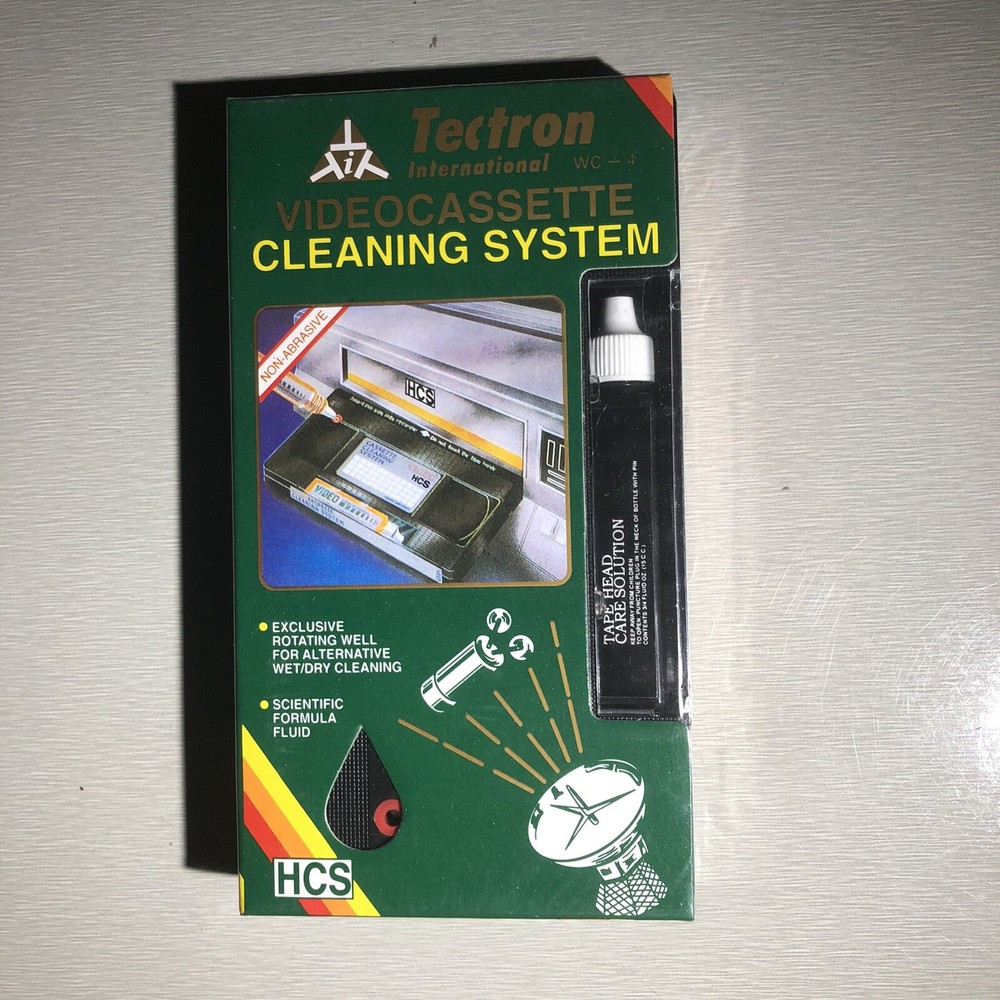 Tectron Videocassette Cleaning System WC-4