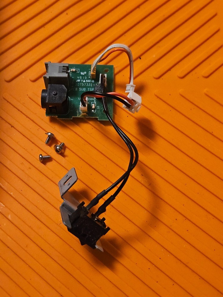 Star Micronics TSP800II Power Switch & Interface PCB Sub-Board | 30757331-1