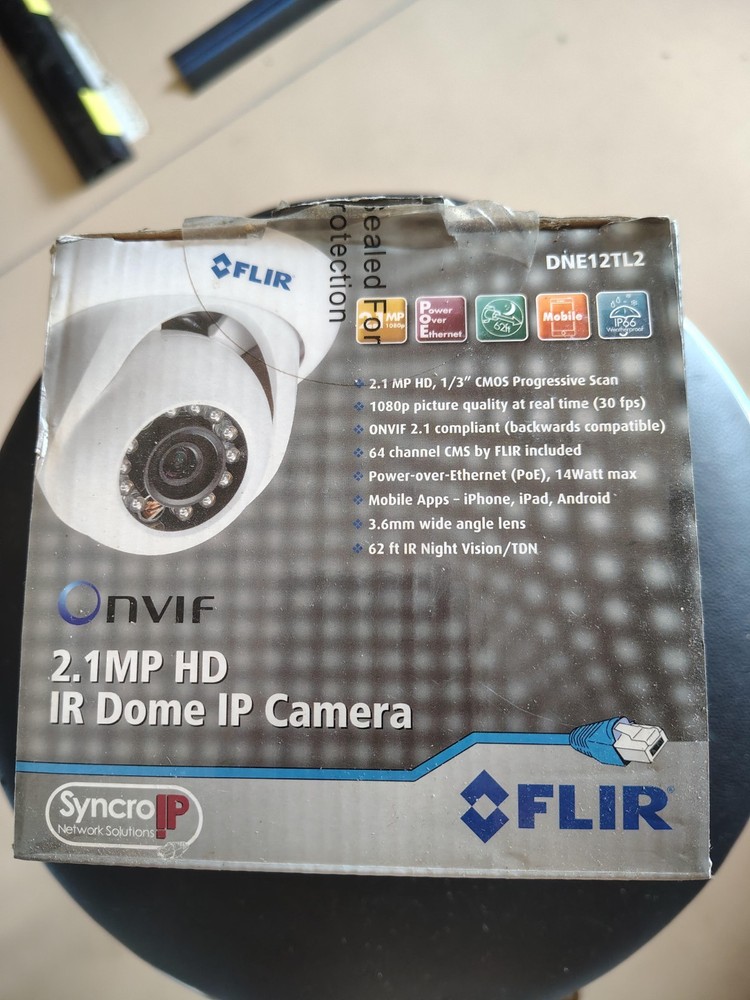 Flir DNE12TL2 Video Camera PoE