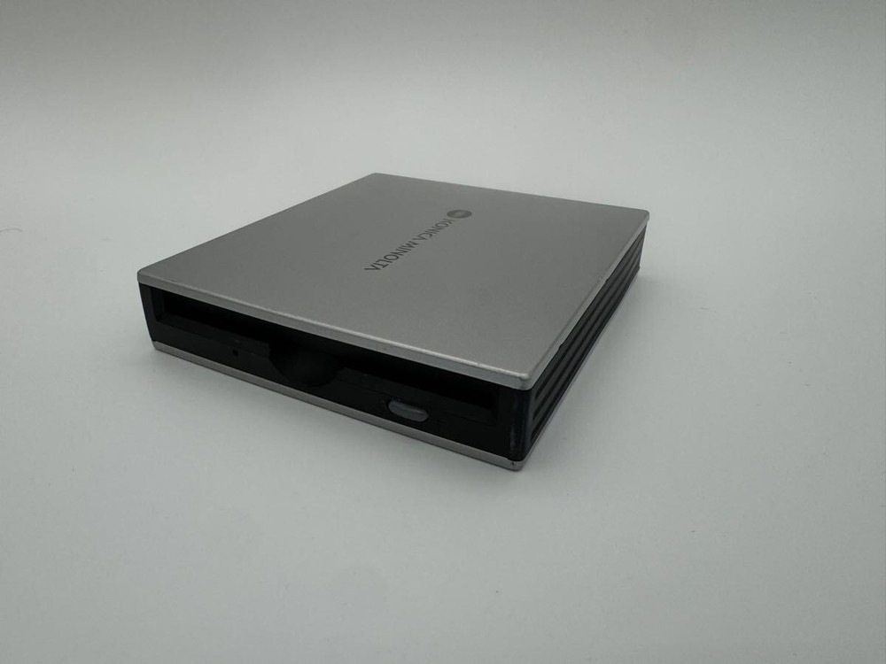 KONICA MINOLTA MO-PRO1300 External MO Drive 1.3GB Optical Disk Drive Tested