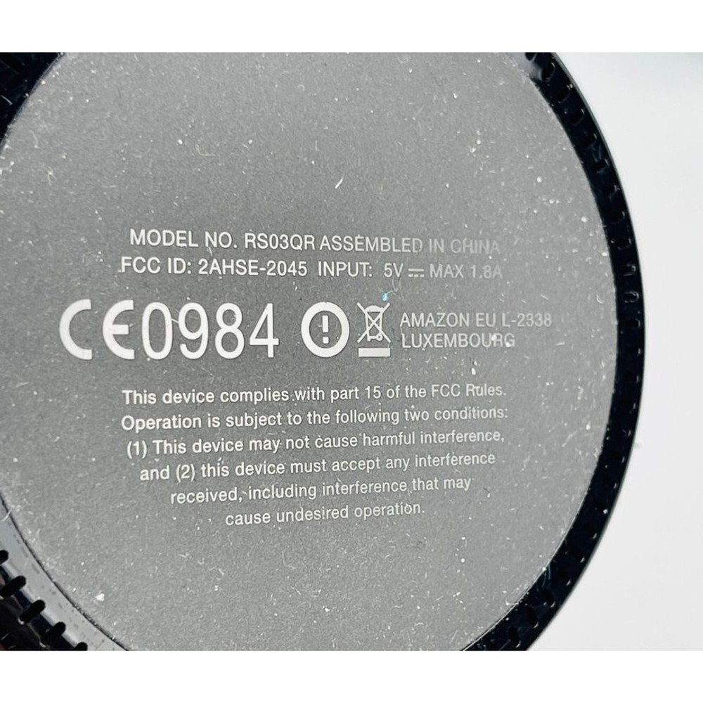 Amazon Echo Dot Alexa-enabled Bluetooth Smart Speaker 2nd Gen Signature Boston