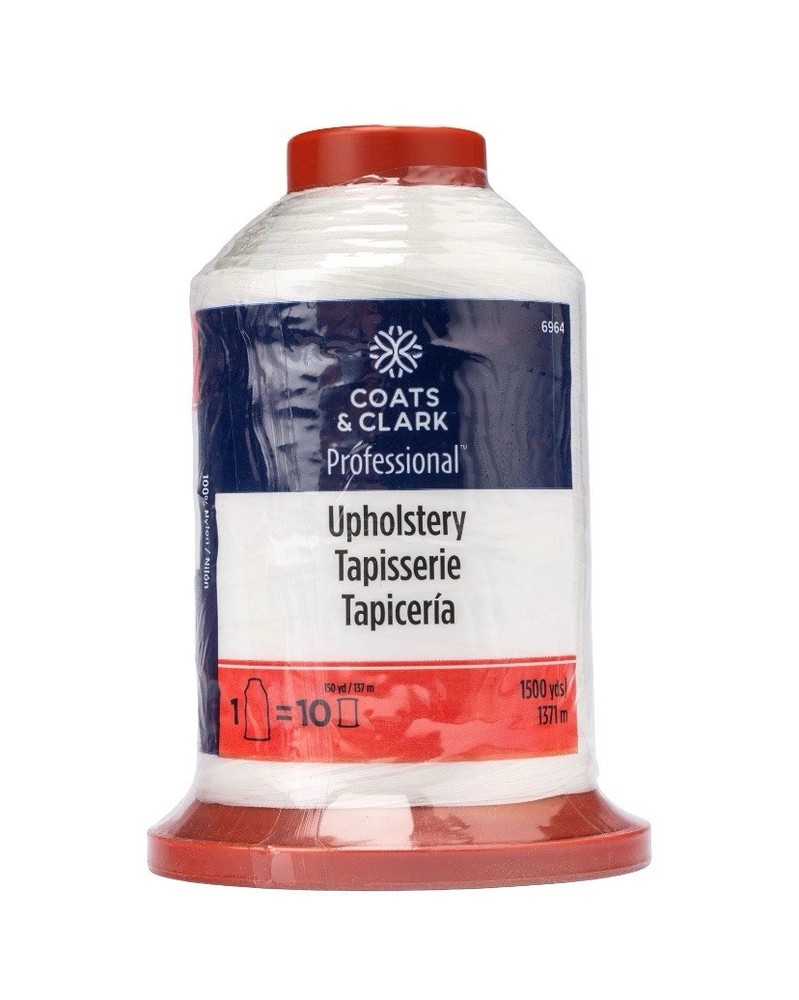 Professional Upholstery Thread 1500 yds White
