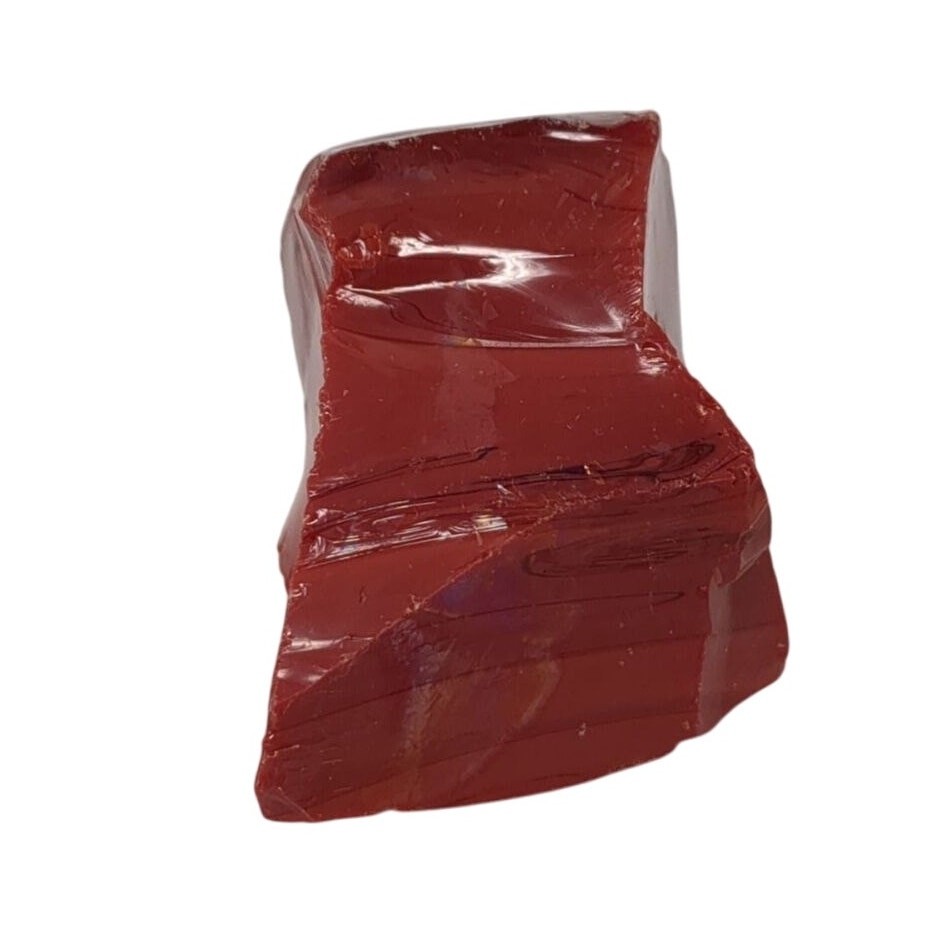 Ruby Red Cranberry Art Glass Cullet Slag #5M74