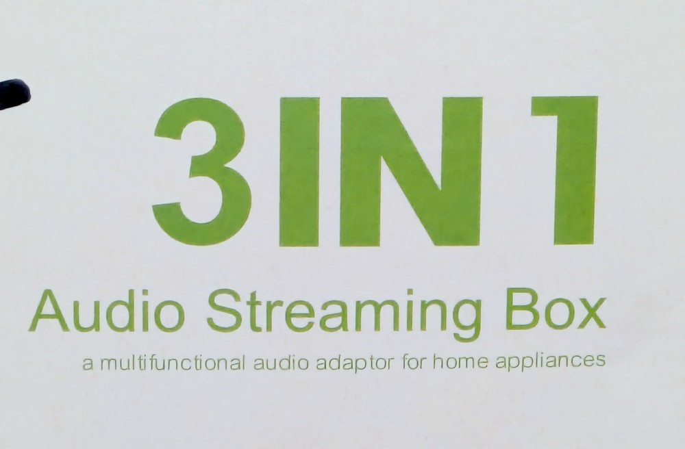 3 In 1 Audio Streaming Box Wireless Transmitter & Receiver Model BT17 New