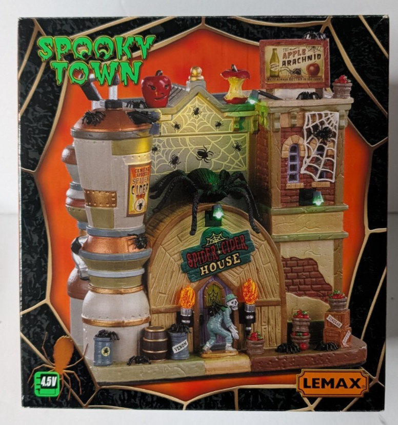2020 Lemax Spooky Town Spider Cider House