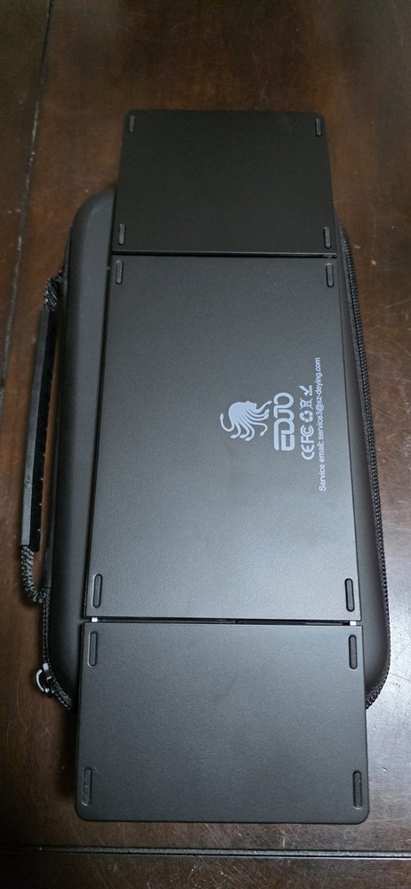 Foldable Keyboard and Mouse EDJO Folding Wireless Keyboard Mouse Combo