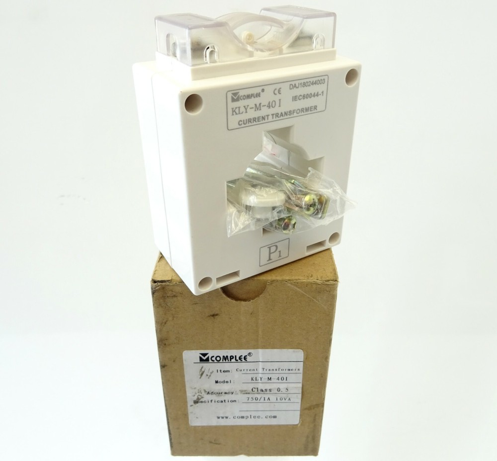 Complee current transformer KLY measuring transformer current transformer pri. 750A Sec. 1A 10VA