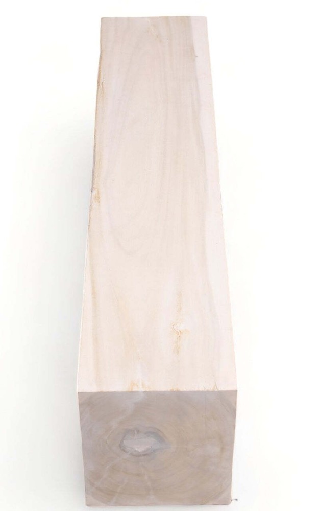 71" Inch Long Modern White Sculpture Bench - 8