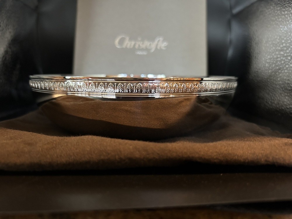 Christofle 7 Inch Silverplated Bowl NIB