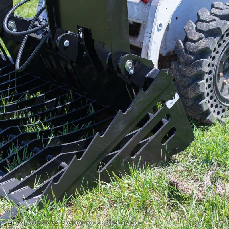 Titan Attachments 82" Skeleton Rock Grapple Rake, SSQA