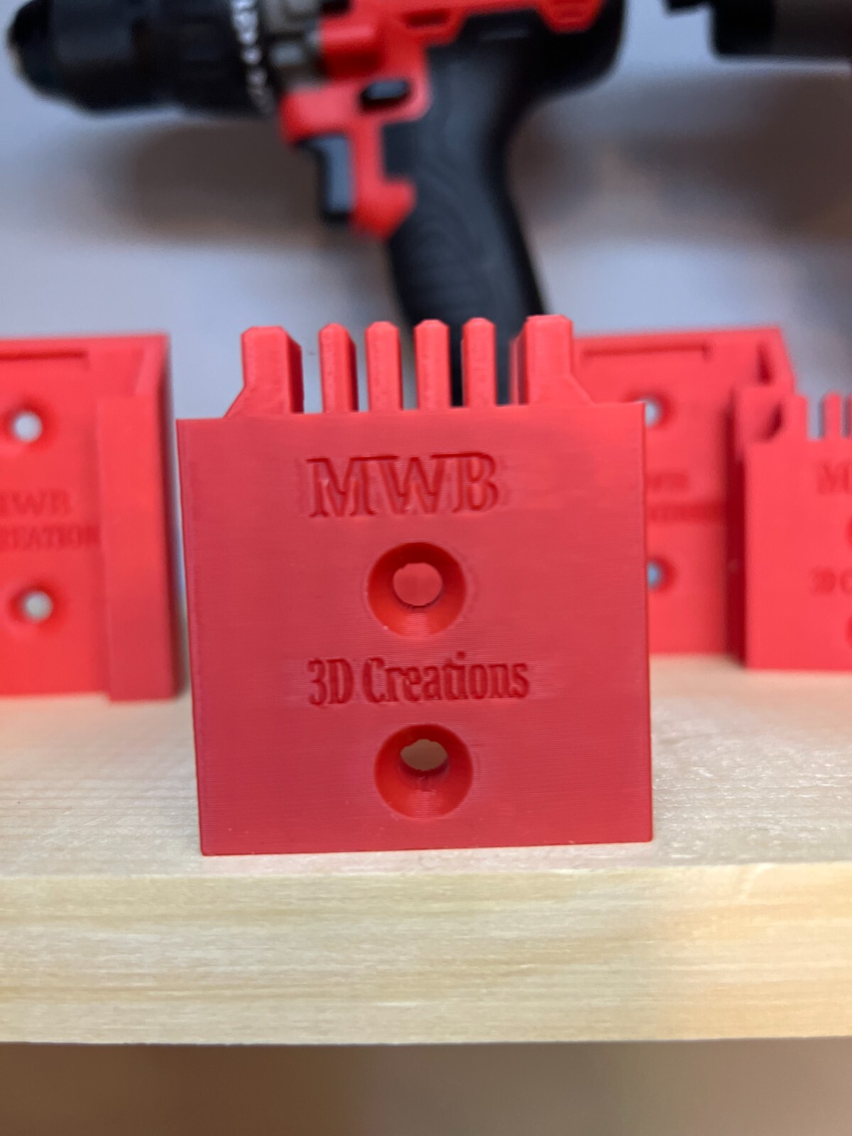 Bauer 20v COMBO Pack Battery and Tool Mount/Hangers/Holders