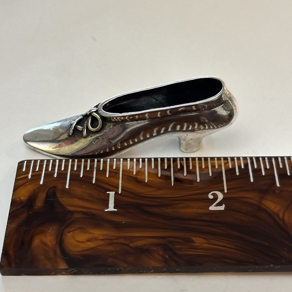 Sterling 925 Edwardian Miniature Shoe
