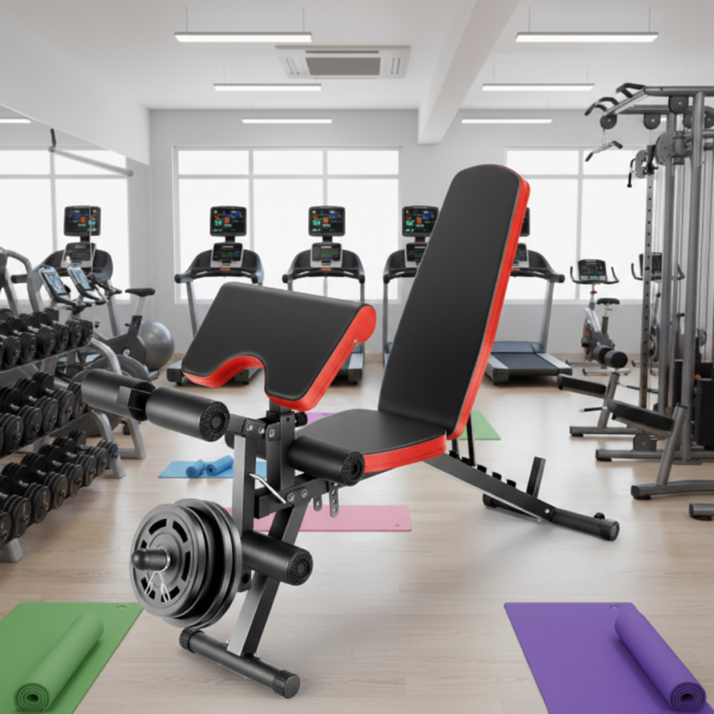 Heavy Duty Adjustable Weight Bench Foldable Utility for Home Strength Training💪