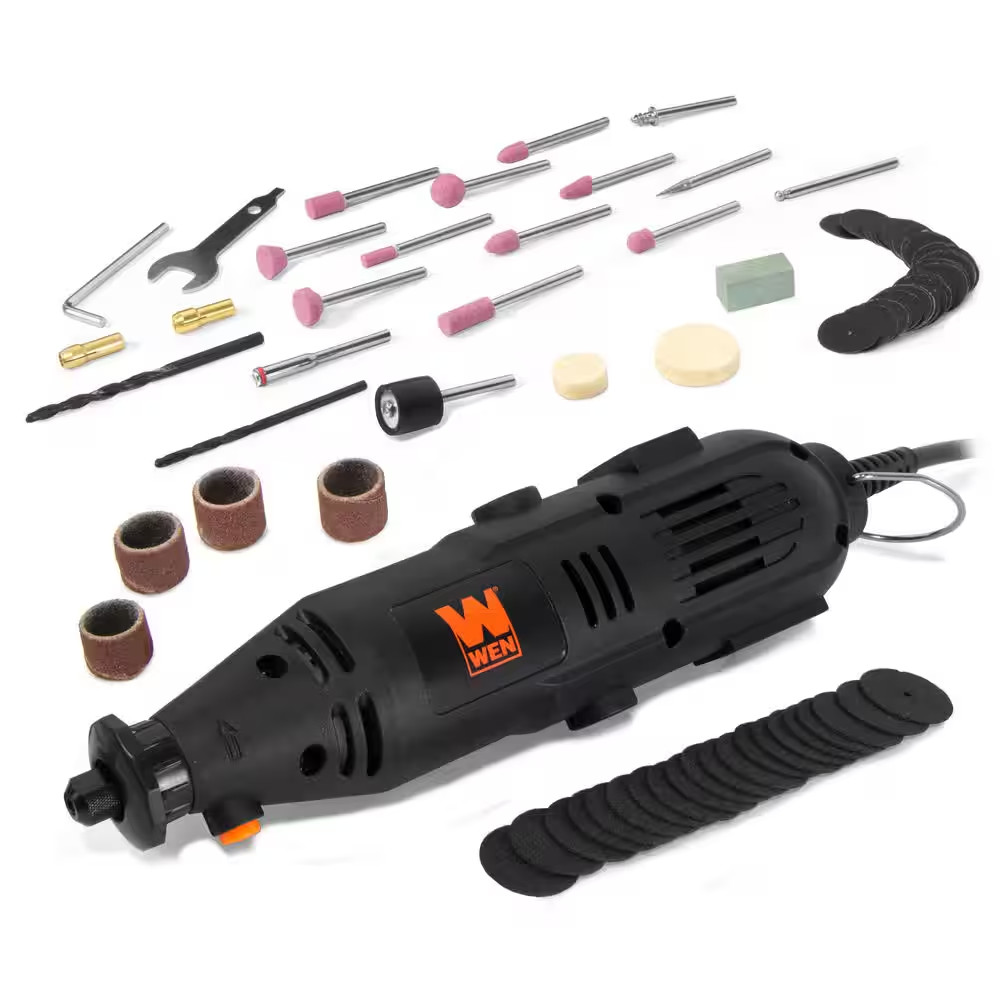 1 Amp Variable Speed Rotary Tool with 100 plus Accessories