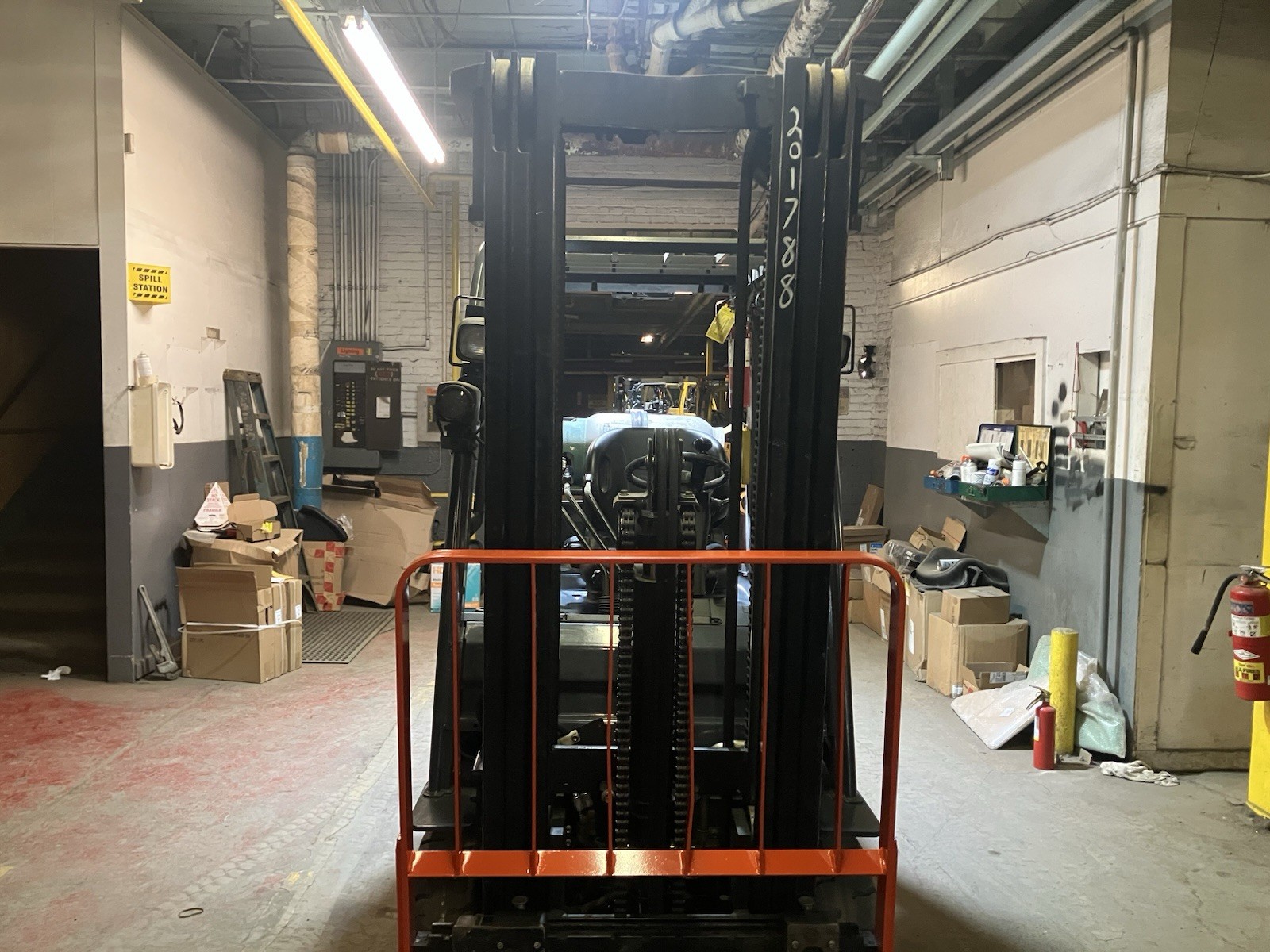 2020 Toyota 5000 LB Forklift With SS and Triple Mast