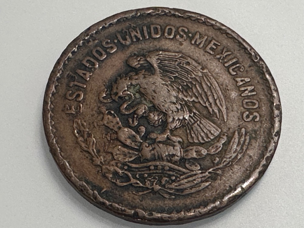 Mexican 5 Centavos 1954 -With Dot - Important Date