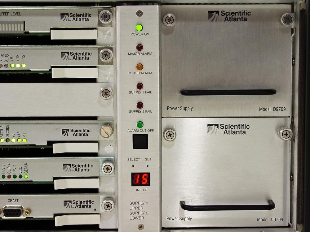 Scientific Atlanta D-9110 PowerVu Digital Video Encoder w/ 5 Modules