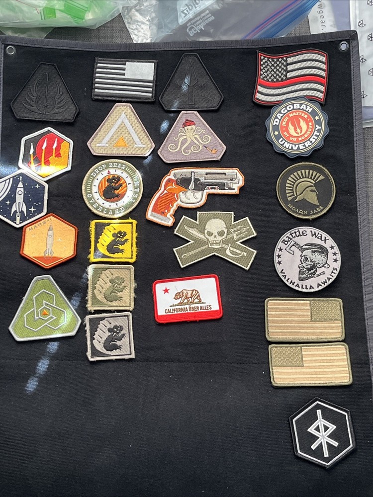Patch Lot -29 Patches, Majority PDW And Some Others