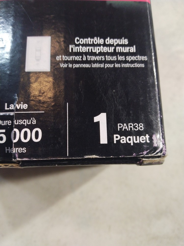 Feit Electric PAR 38 E26 (Medium) LED Grow Light Clear 1 pk