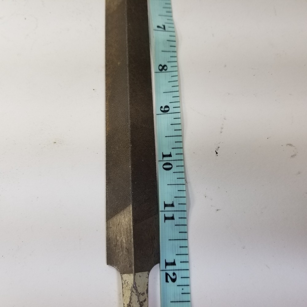 HELLER NUCUT 12" Triangle and FLAT FILE Double