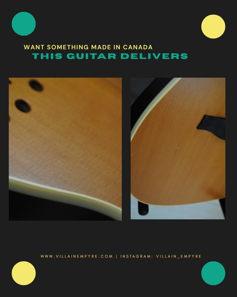 Godin Multiac Encore Natural – Made in Canada – Nylon String + Hardshell Case
