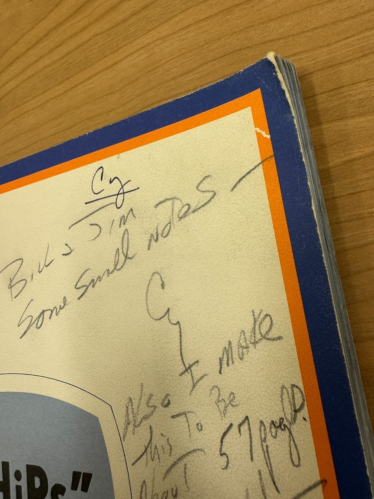 CHiPS Original Production used TV Script WITH NOTES "The Matchmakers" MGM