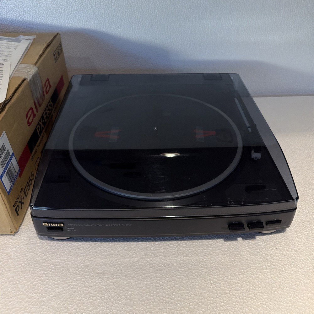 Aiwa PX-E855 Stereo Turntable System -Manual