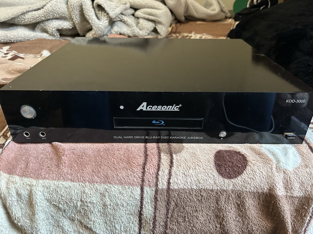 Acesonic Kod-3000 For Sale Karaoke System Tested And Working NO CONTROLLER
