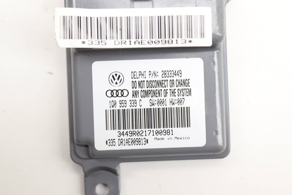 2011-2016 VW EOS 2.0L - Front Right SEAT Occupant Detection Module 1Q0959339C