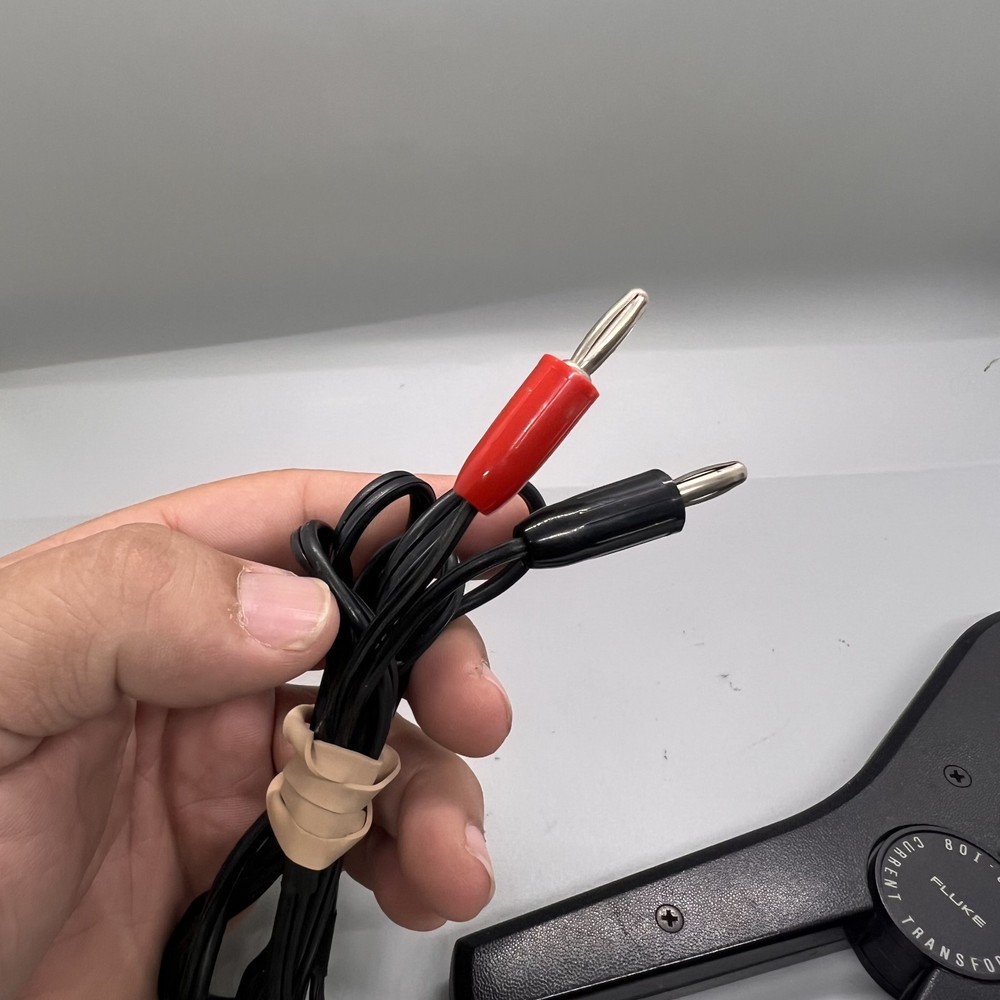 Fluke 80i 600 Clamp-On AC Current Probe Black