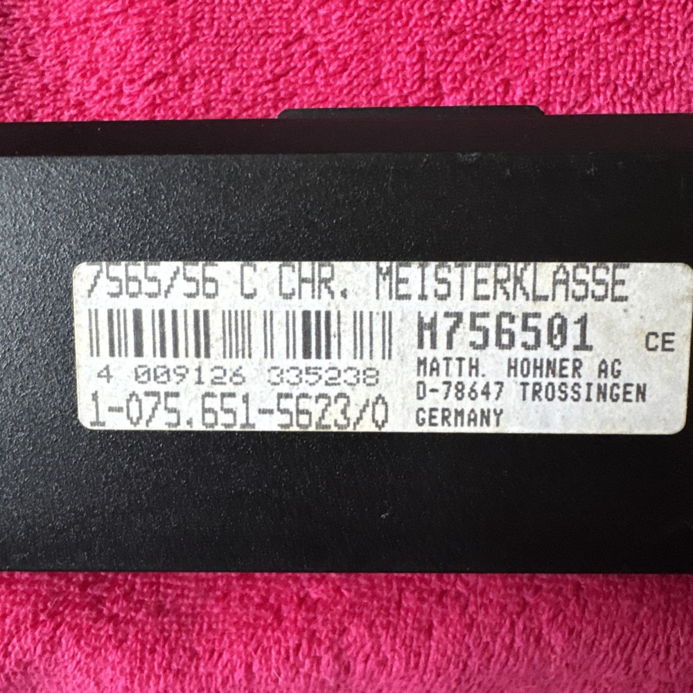 Hohner Meisterklasse Chromatic Harmonica