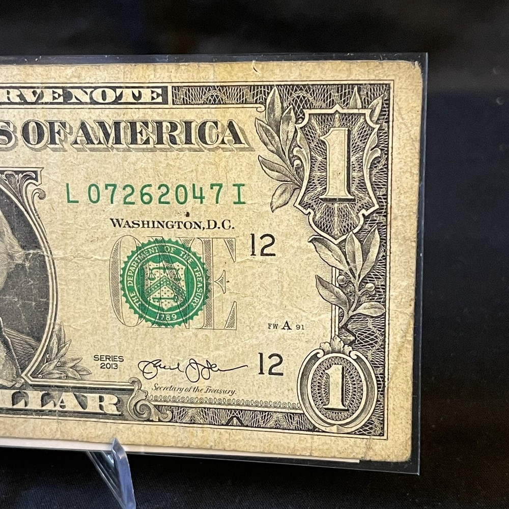 $1 One Dollar TRUE Future Birthday Note (Circulated)