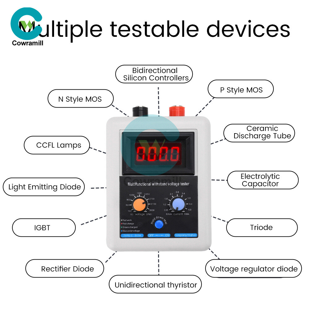 IGBT Transistor Tester MOS Triode Voltage Capability Withstand Voltage Tester