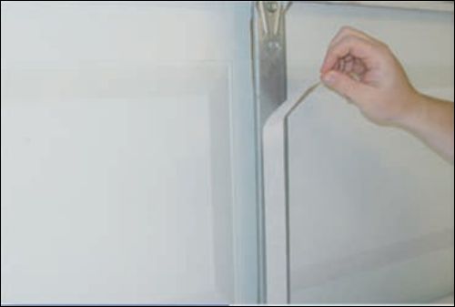 NASATEK Reflective 2 Car White Foam Core Garage Door Insulation Kit 16x7 16x8